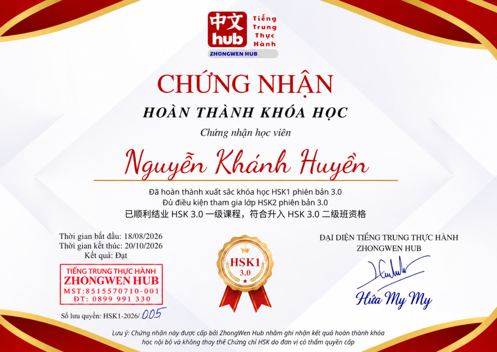 Sau 24 buổi, bạncó thể làm được gì?